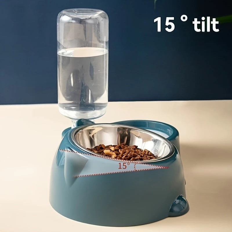 Automatic Pet Feeder & Water Dispenser for Cats and Dogs