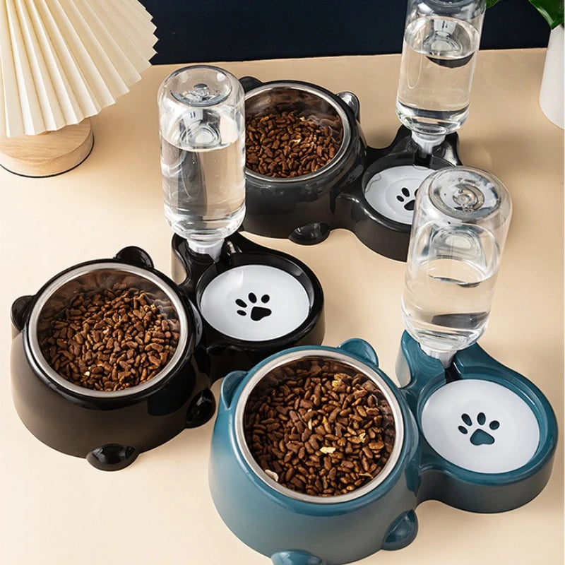 Automatic Pet Feeder & Water Dispenser for Cats and Dogs