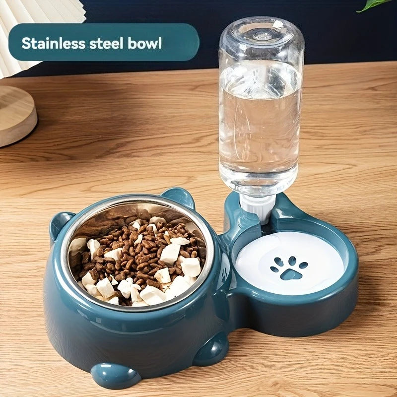 Automatic Pet Feeder & Water Dispenser for Cats and Dogs
