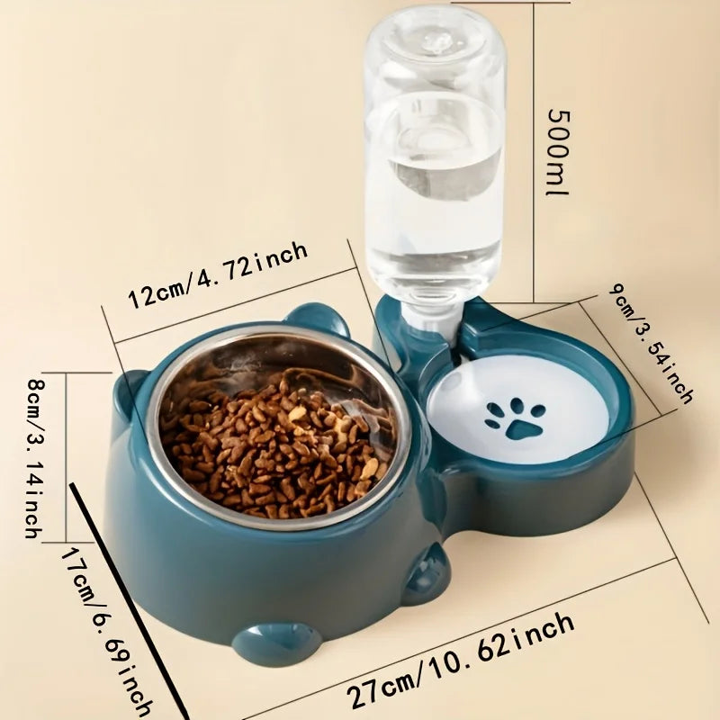 Automatic Pet Feeder & Water Dispenser for Cats and Dogs
